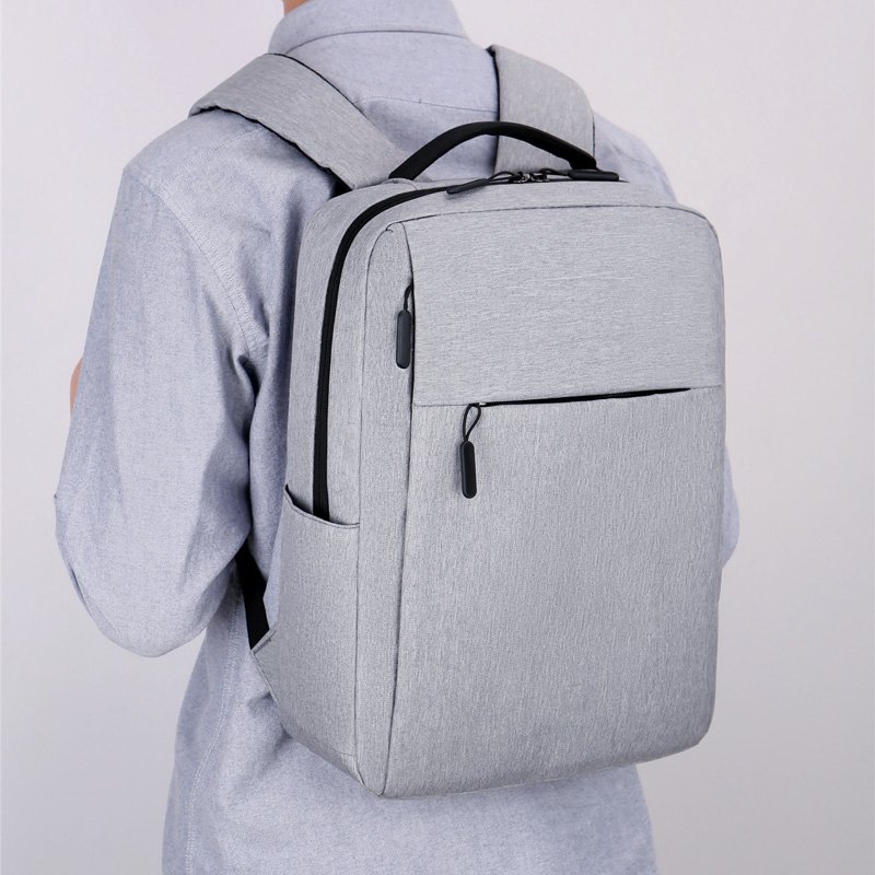 Wholesale New Arrivals OEM Logo Business USB Interface Laptop Bag Cheap Large Capacity Neutral Business Travel Backpack