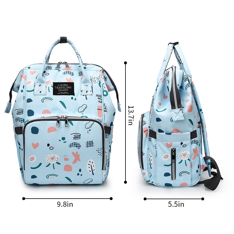 Customized Mommy Wet Bags Oxford Manufacturer Waterproof Mummy Maternity Mom Camouflage Backpack Nappy Baby Carrier Diaper Bag