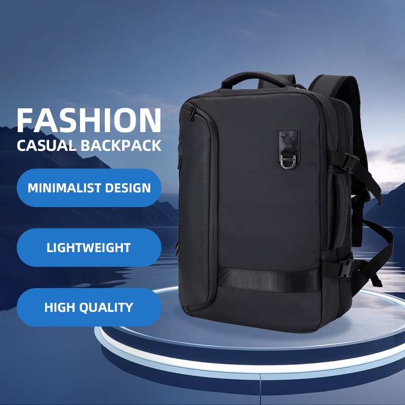 OMAKSA Custom Business Mochilas Waterproof Large Capacity Expansion Laptop Backpack