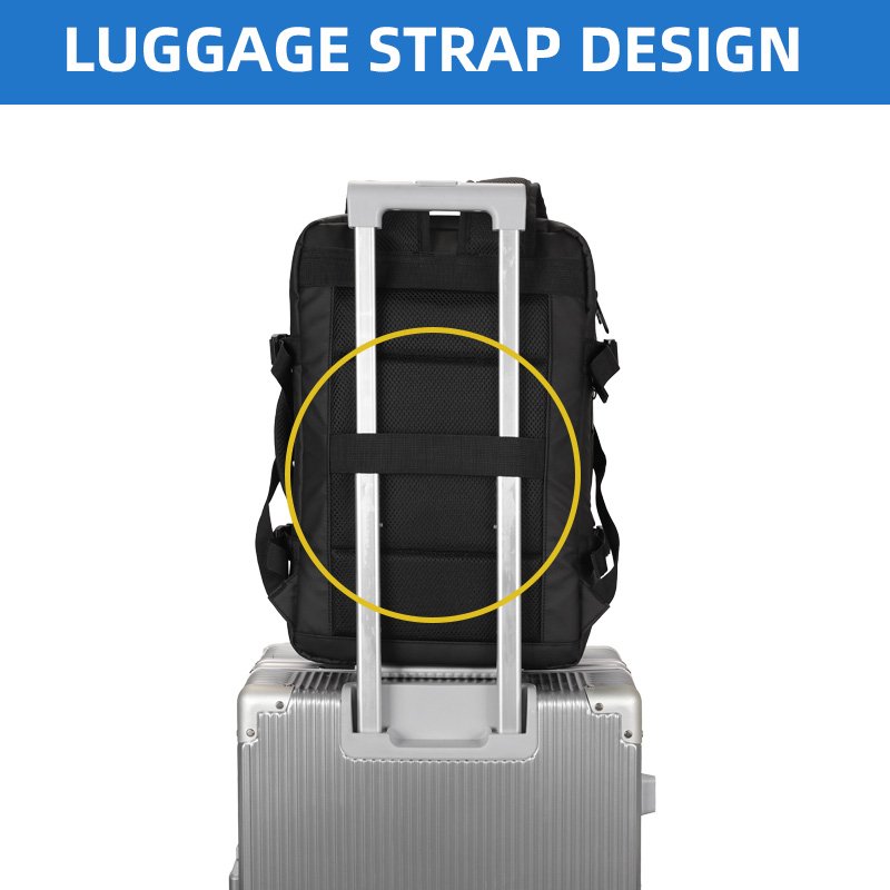 OMAKSA Custom Business Mochilas Waterproof Large Capacity Expansion Laptop Backpack