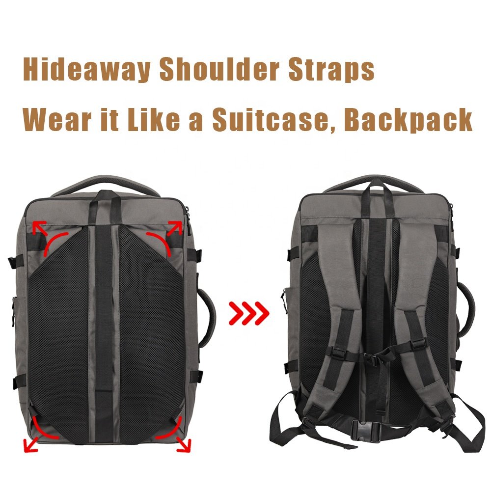 Men Women Waterproof Laptop Backpack Polyester Carry On BagPack OEM Travel Backpack Sets