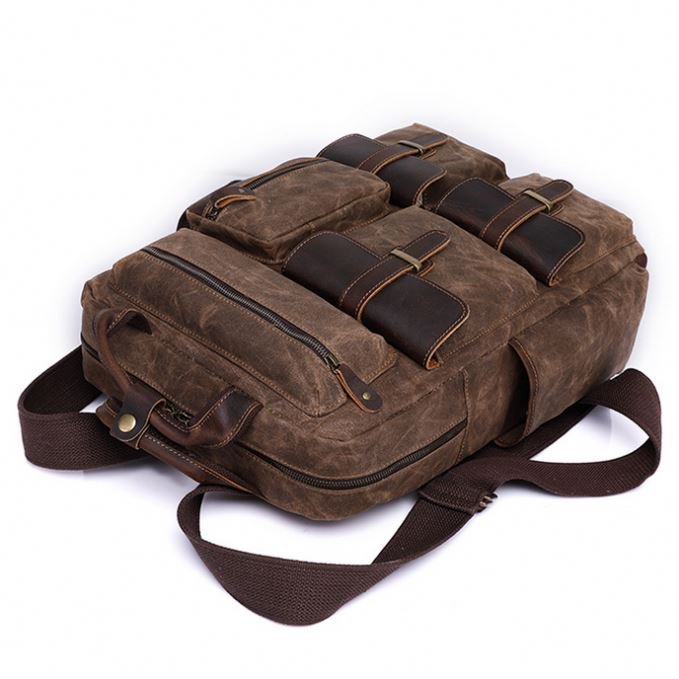 China factory supplier wholesale new design 2022 retail canvas school rucksack laptop backpack bag