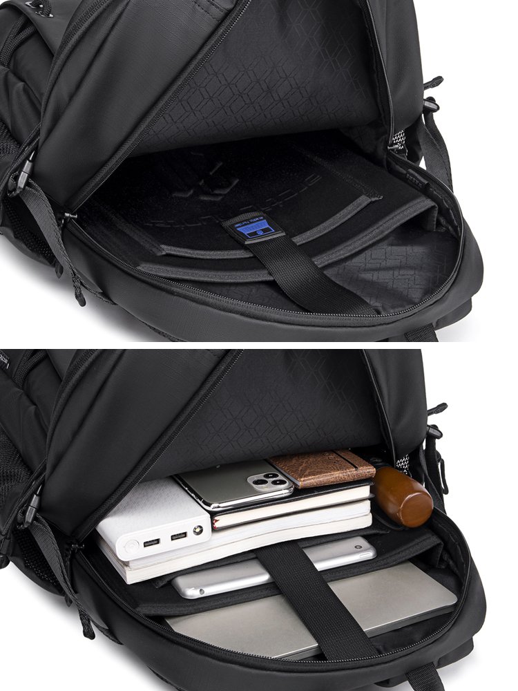 Arctic Hunter Laptop backpack Designer Casual Daily Backpack With USB Charging Port Large Outdoor Gym Sport Backpack Mochila