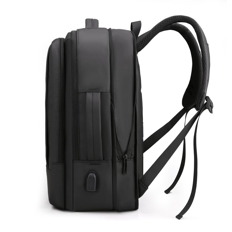 Laptop Backpacks New Style Design Wholesale Daily Business Travel Charge Port High Density Nylon Polyester Customized Unisex