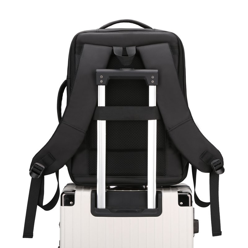 Laptop Backpacks New Style Design Wholesale Daily Business Travel Charge Port High Density Nylon Polyester Customized Unisex