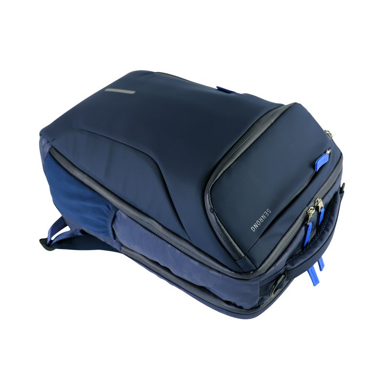 2024 New design Premium Skin feeling Waterproof Laptop Backpack 19 inch Business Notebook Backpack Lightweight with shoes pocket