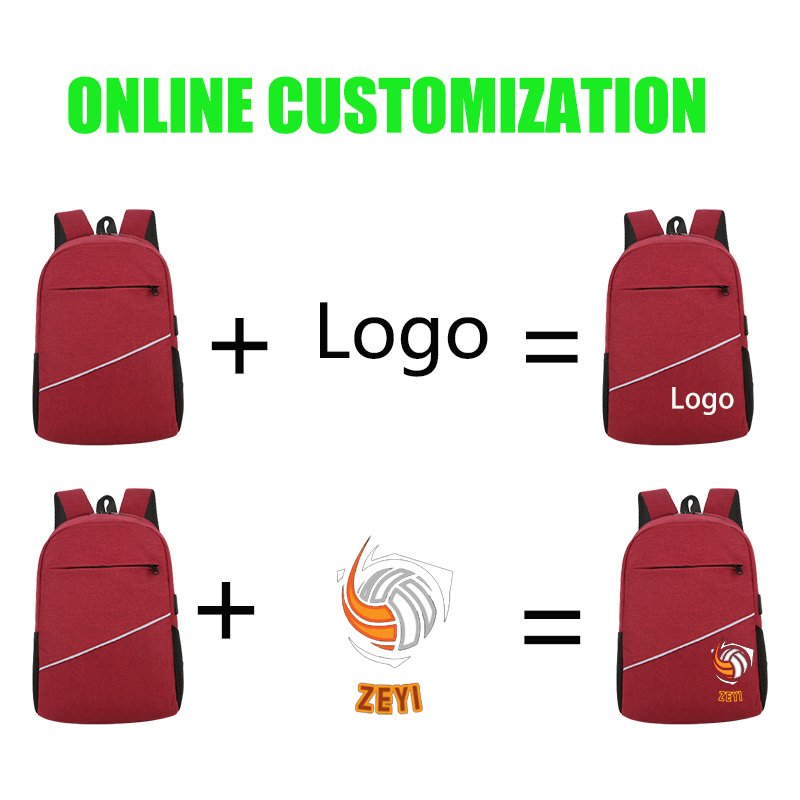 Promotional Custom Logo Waterproof Business Travel Backpack Men Leisure Laptop Backpack Bag School Backpack With Usb Charging