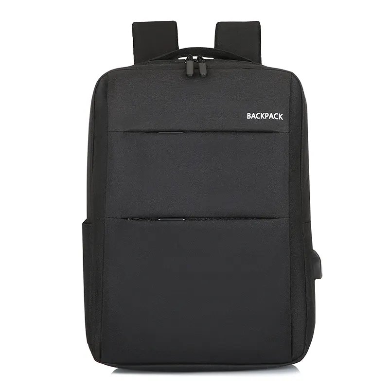 Low Moq Nylon Laptop Backpacks School Bags Custom logo Anti Theft Business Laptop Bags With Usb Charging Port Travel Bags