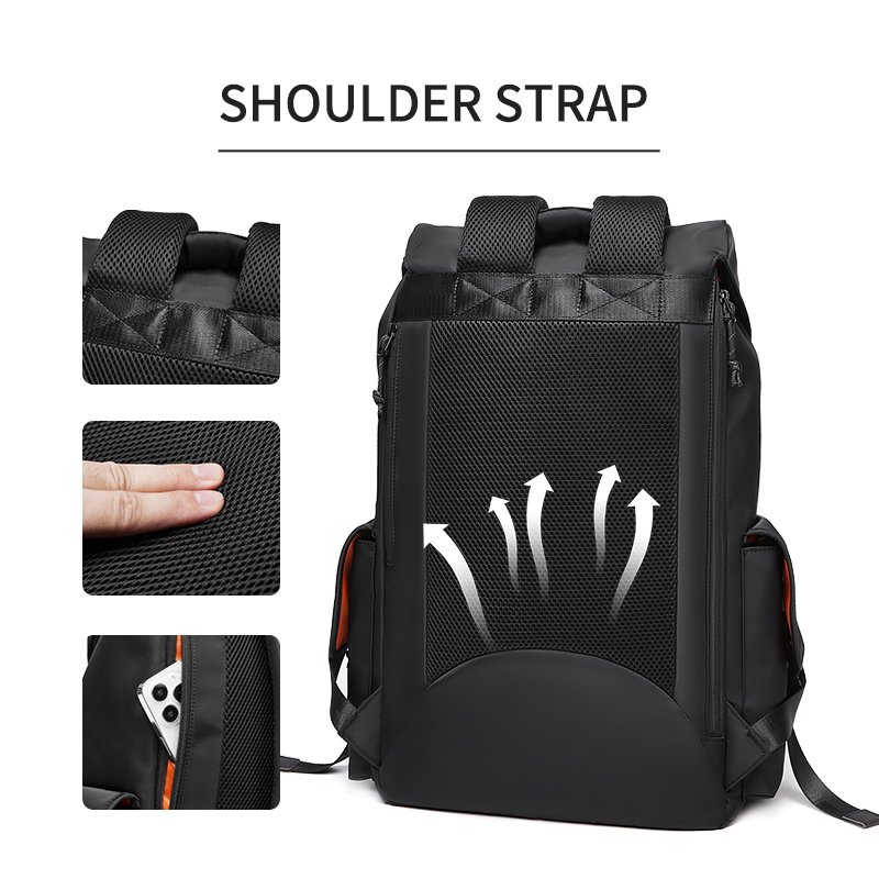 Multifunctional Mochilas Fashion Rucksack Outdoor Gym Fit 16 Inches Laptop Backpack Bags For Men
