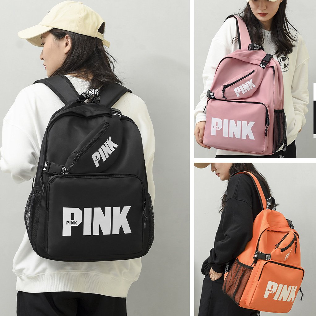 2024 leisure unisex backpack rucksack multi-function waterproof oxford bagpack chest bag set for school bag knapsack