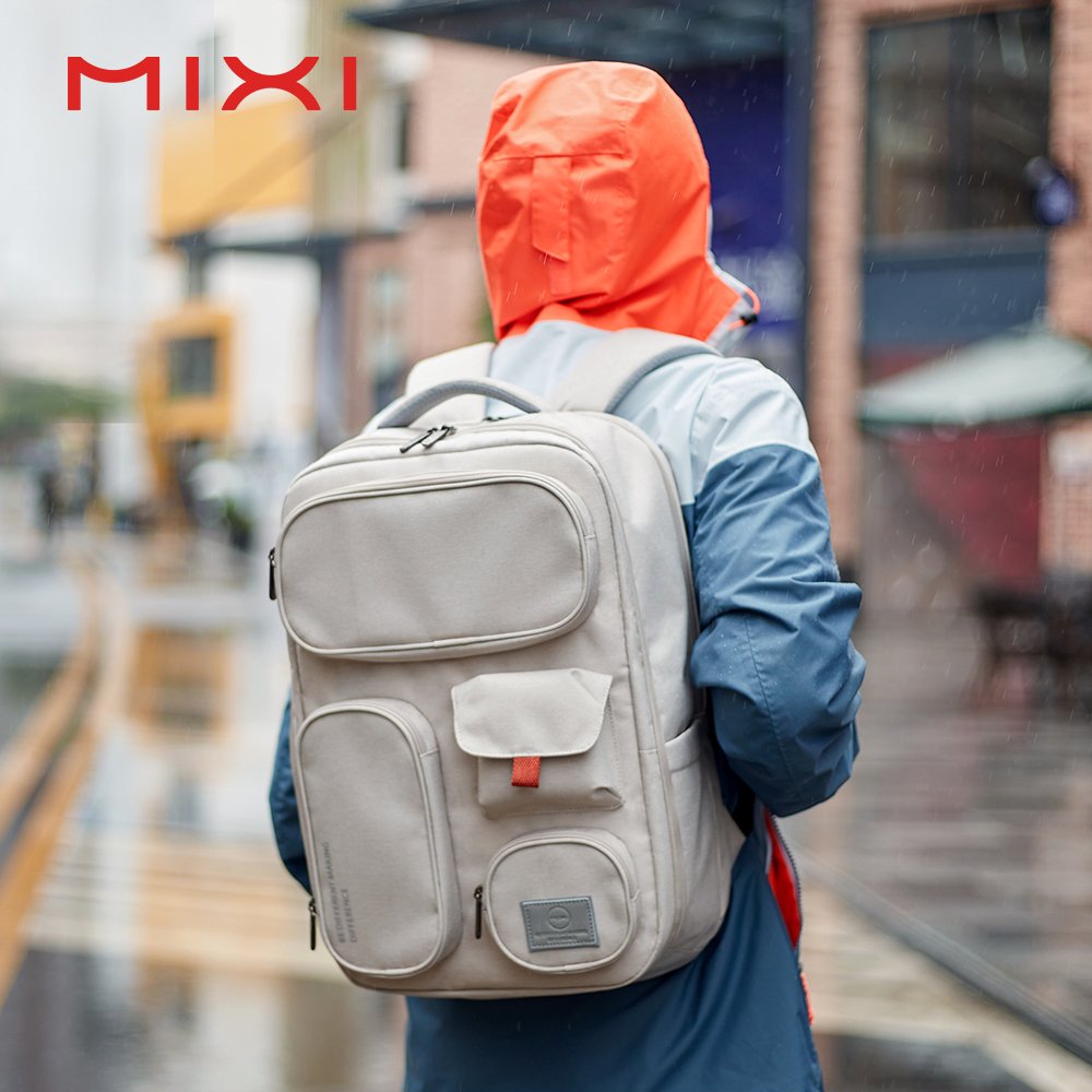 Mixi Laptop Backpack Anti-theft School Bag Business Waterproof Bags Eco Friendly Backpack Travel Bags