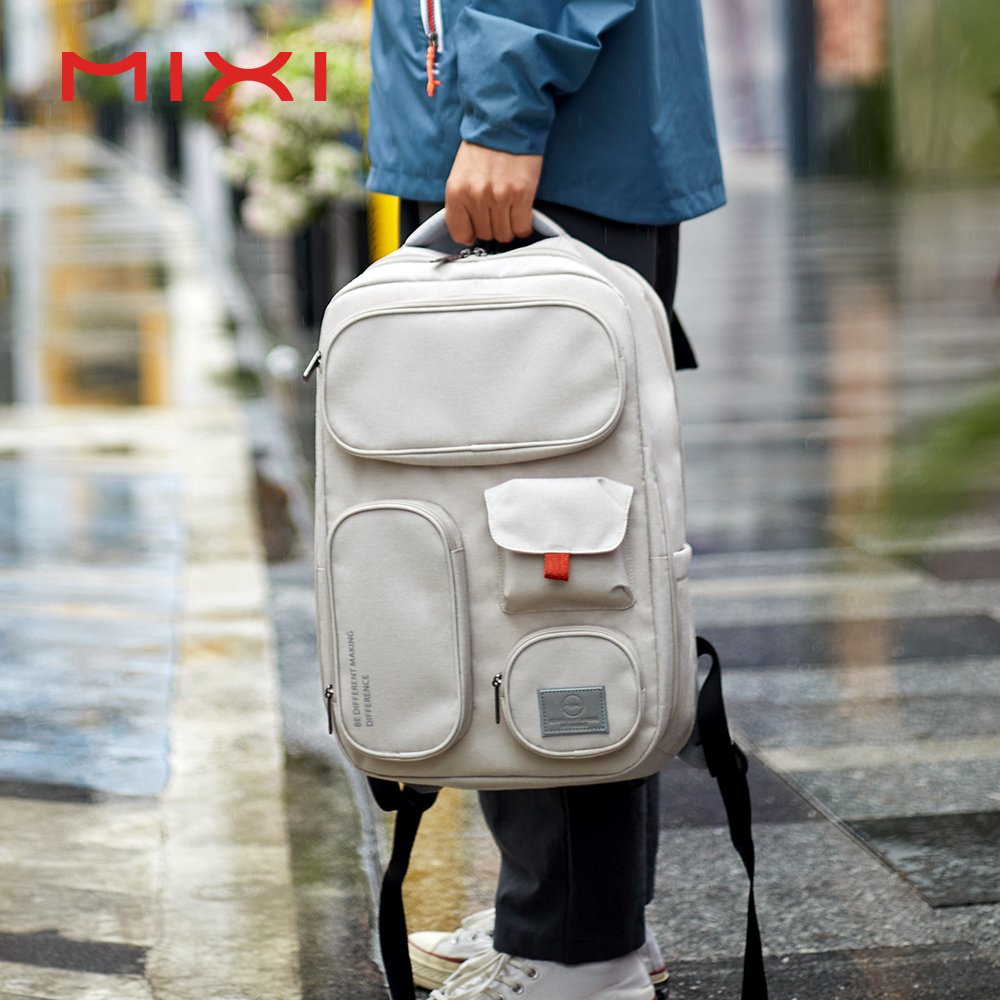 Mixi Laptop Backpack Anti-theft School Bag Business Waterproof Bags Eco Friendly Backpack Travel Bags