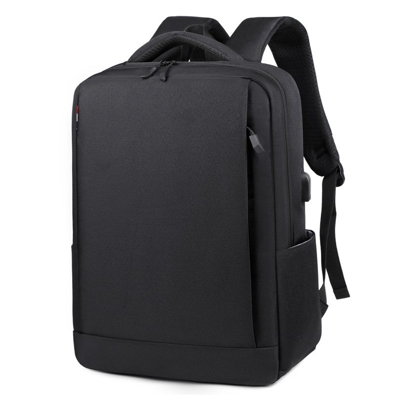 Wholesale Unisex 16" Laptop Backpack Men and Women Business Bag with Zipper Closure and Polyester Lining