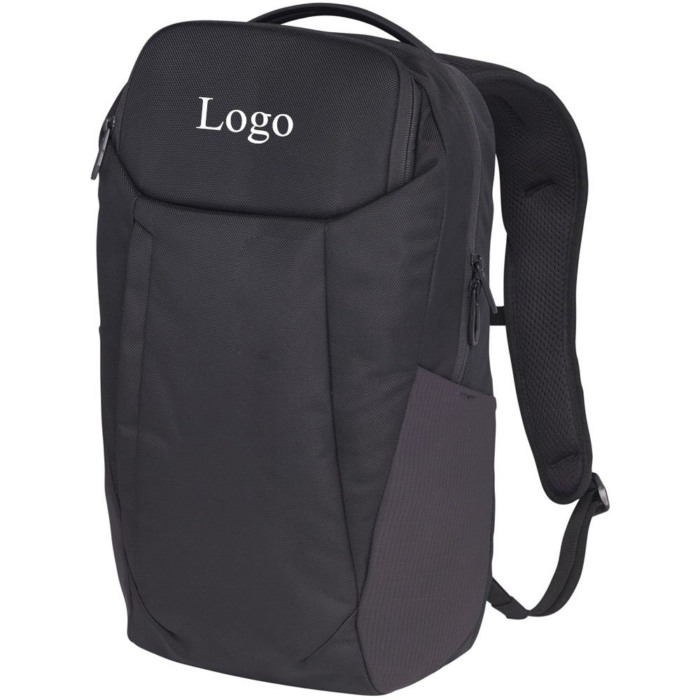 OEM ODM Durable High Quality 600D Polyester Friendly ECO Laptop Backpack Bag With Logo Print