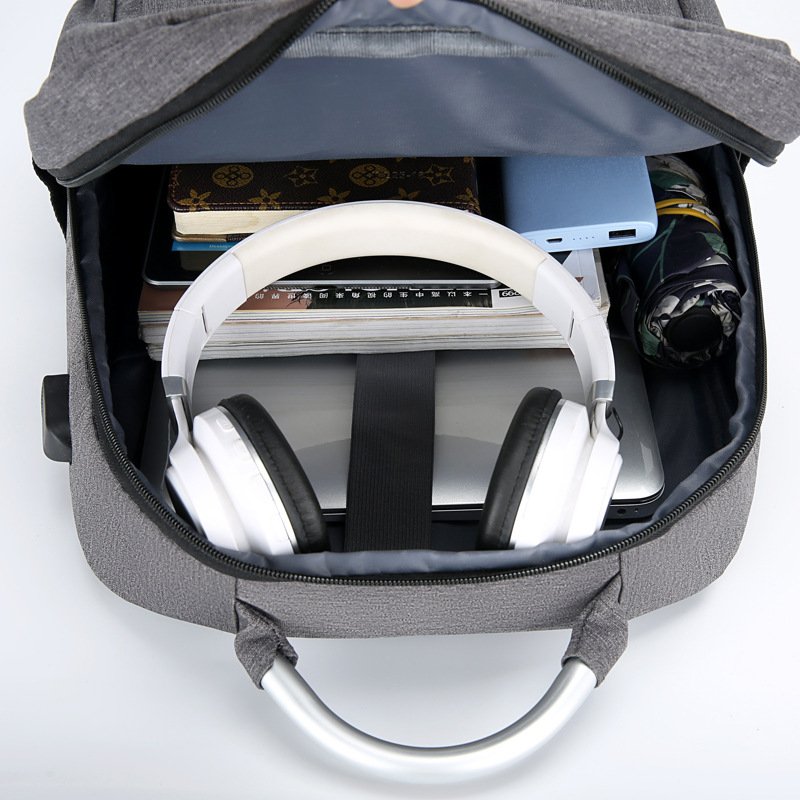 USB Charging Large Capacity Oxford Backpack 17-Inch Laptop Bags Unisex Business Travel Casual School Bag Rucksack