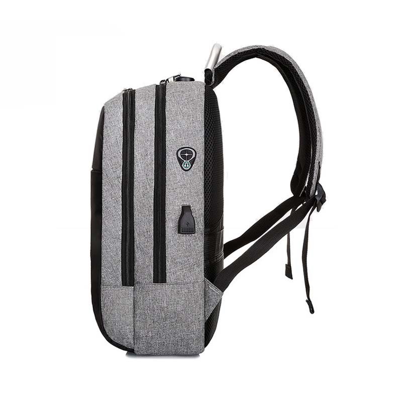 Customized Logo Durable Men Fashion backpack Teens Travel Business Laptop Backpack Bag USB Port School Bag For Boys Backpack