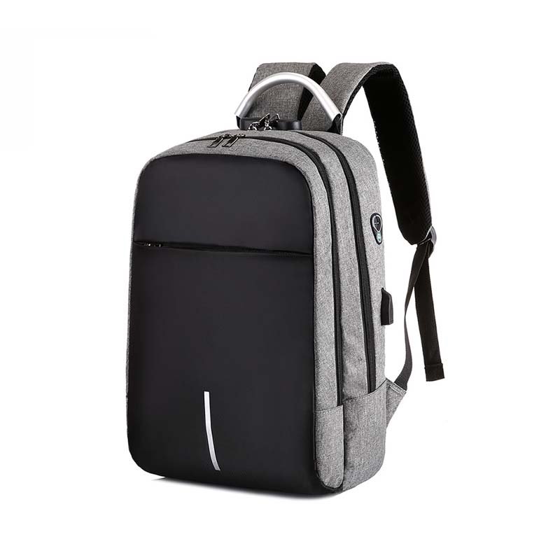 Customized Logo Durable Men Fashion backpack Teens Travel Business Laptop Backpack Bag USB Port School Bag For Boys Backpack