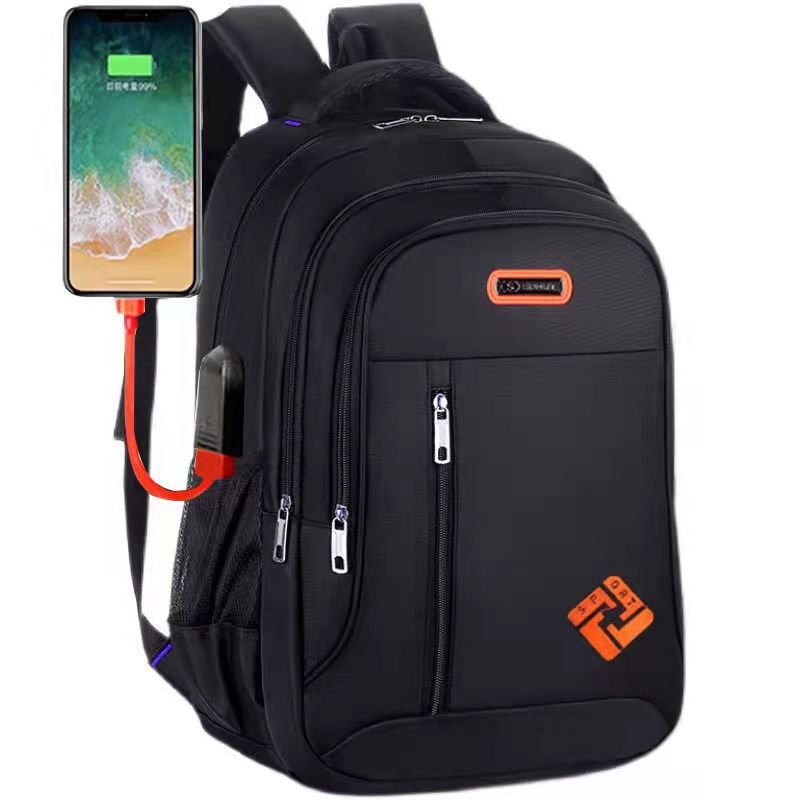 Hot Selling High Quality Big Capacity Travel Business Backpack Bag Waterproof Men's Laptop Backpack With USB Charging Port