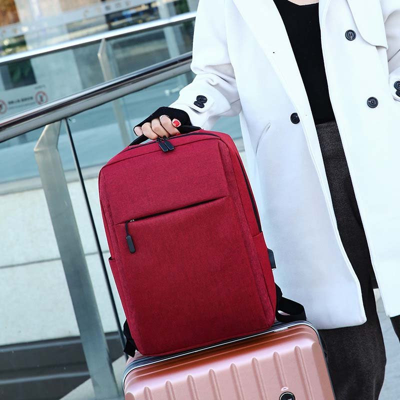 Big Capacity Laptop Bag Backpack With Usb Charging Business Backpack Recycled Capacity Customized Logo Laptop Bag For Daily Use