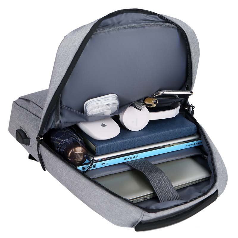Big Capacity Laptop Bag Backpack With Usb Charging Business Backpack Recycled Capacity Customized Logo Laptop Bag For Daily Use