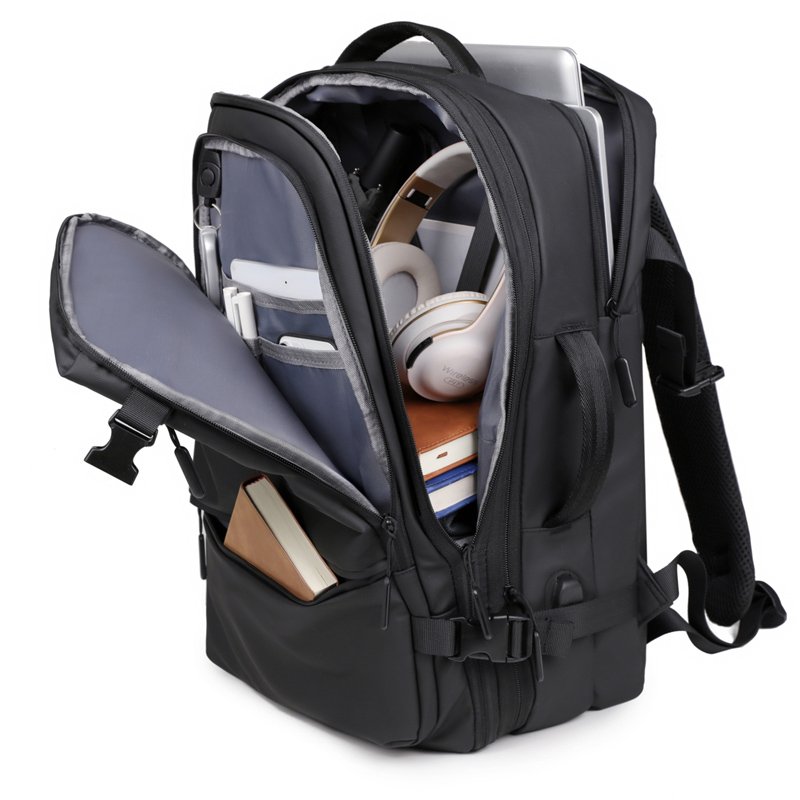 Wholesale unisex Waterproof anti-theft Multi-functional Laptop Backpack customized men business computer bags backpack with USB