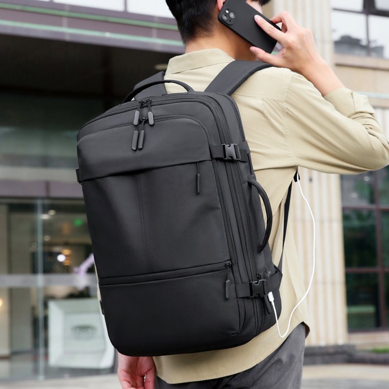 Wholesale unisex Waterproof anti-theft Multi-functional Laptop Backpack customized men business computer bags backpack with USB
