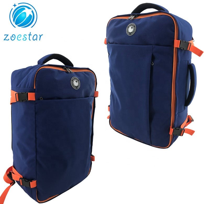 Carry on travelling backpack large capacity laptop bags business weekends outdoor back pack with hidden shoulder strap