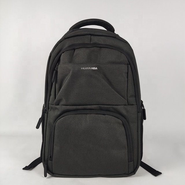 Custom Laptop Backpack With Logo High Quality Large Men Polyester Travel Business Men Backpack