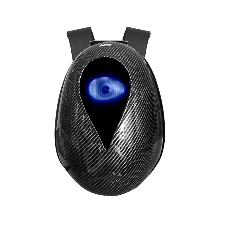 LOY LED School Backpack Hard Shell Large Capacity Luggage Waterproof DIY Knight Helmet Bag Laptop Travel Backpack for Men