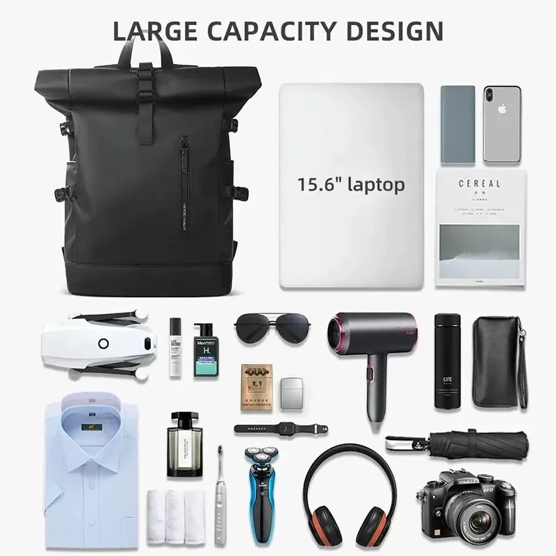 17 Inch Laptop Backpack Anti Theft USB Charging Expandable Work Bag For Men Business Notebook Back Pack Smart Travel