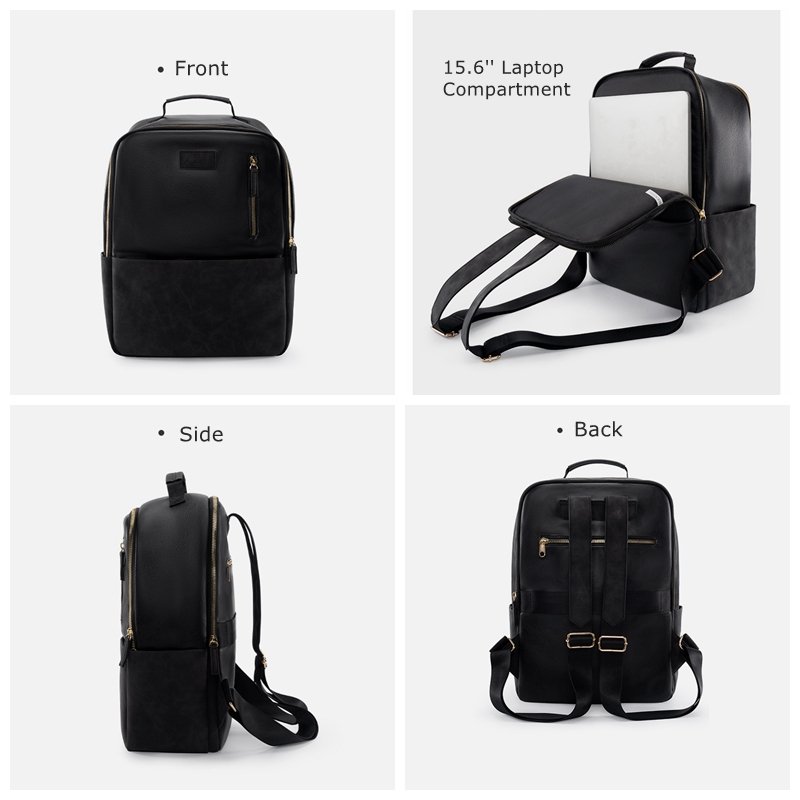 OSOCE G18 Waterproof 15.6'' Laptop Business Custom School Leather Bag Men's Sport Casual Sports Student Women's Laptop Backpack
