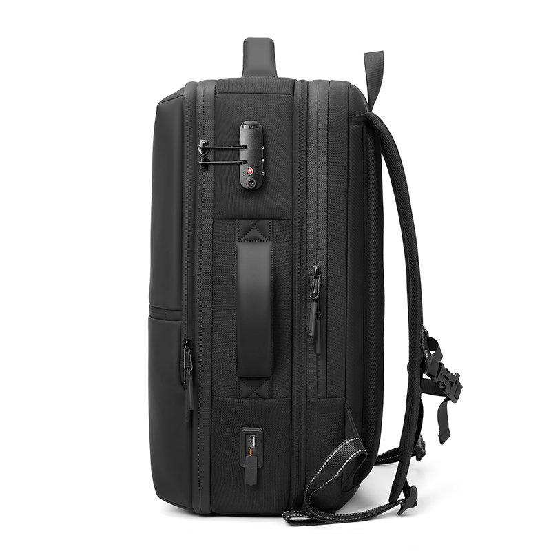 Large Capacity Backpack air bag Laptop Backpack Trendy Hot Sale air Compression Backpack with Password Lock