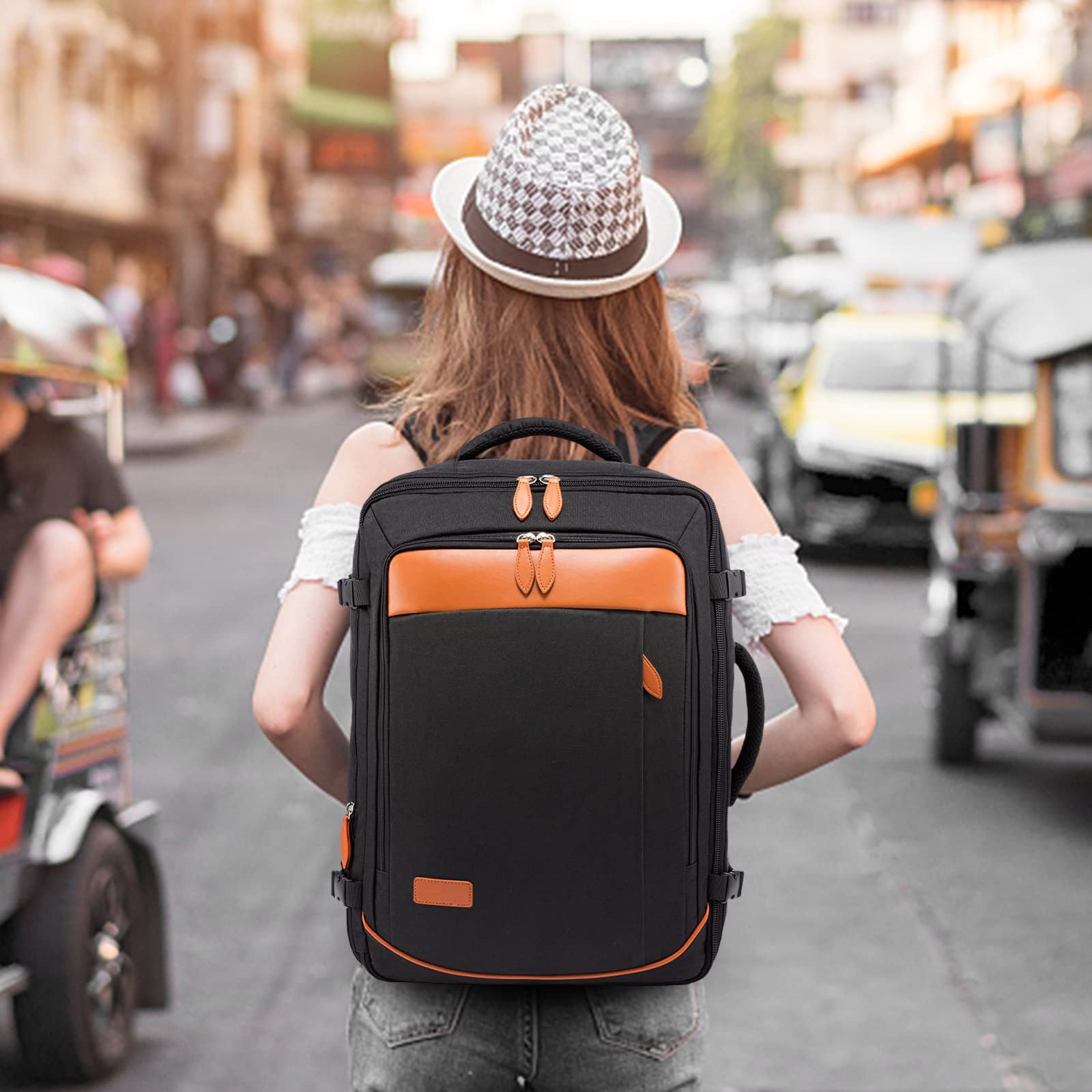 High-Quality Expandable Waterproof Business Bag pack Unisex 17inch Laptop backpacks