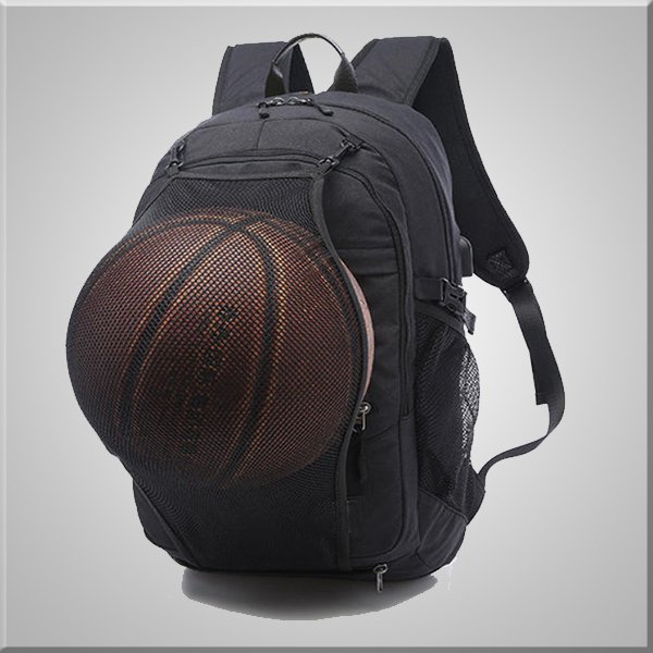 Unisex Multifunction Sport Backpack Casual Rucksack 17" Basketball Backpack laptop backpack