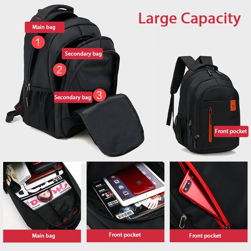 Custom Logo Outdoor Shoulder Business Rucksack Oxford Women Waterproof Bagpack Back Pack Student School laptop Bag backpacks