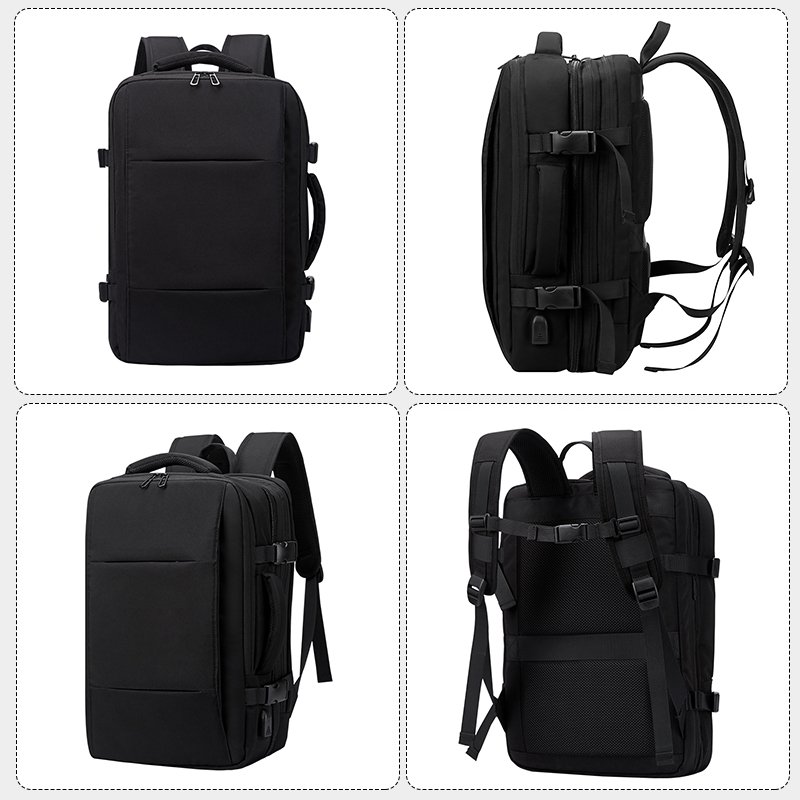 high-capacity multi-function travel waterproof Mens Business Laptop Backpack Bag With USB Charging Port Backpack