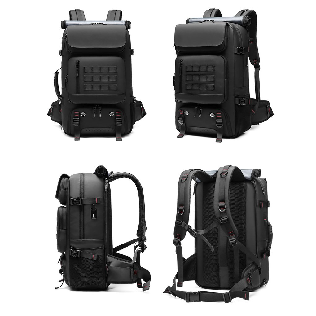 Best Sellers Men's Backpack Outdoor Hiking Large Capacity Travel Bag Anti-theft Schoolbag Computer Bag Business Travel Backpack