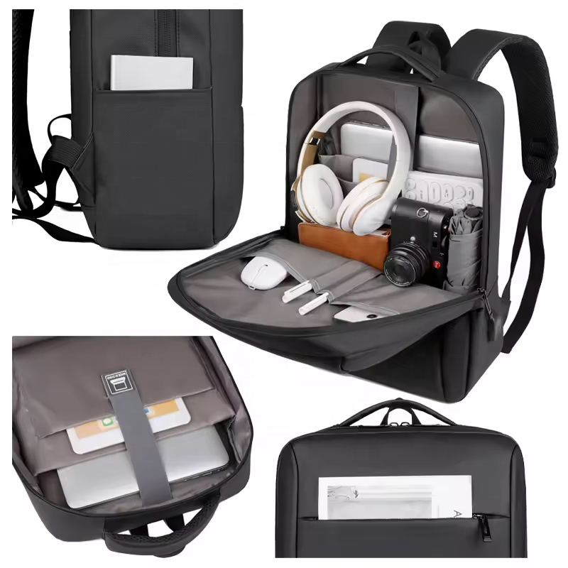 Newset Business Backpack Larger Capacity Waterproof Scalable Laptop Backpack Outdoor Traveling Backpack With USB Charging