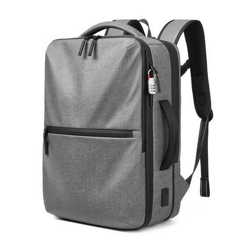 RZTX Luxury Travel vacuum compression Backpack Laptop Waterproof Backpack Large Capacity Vacuum Business unisex bag With Lock