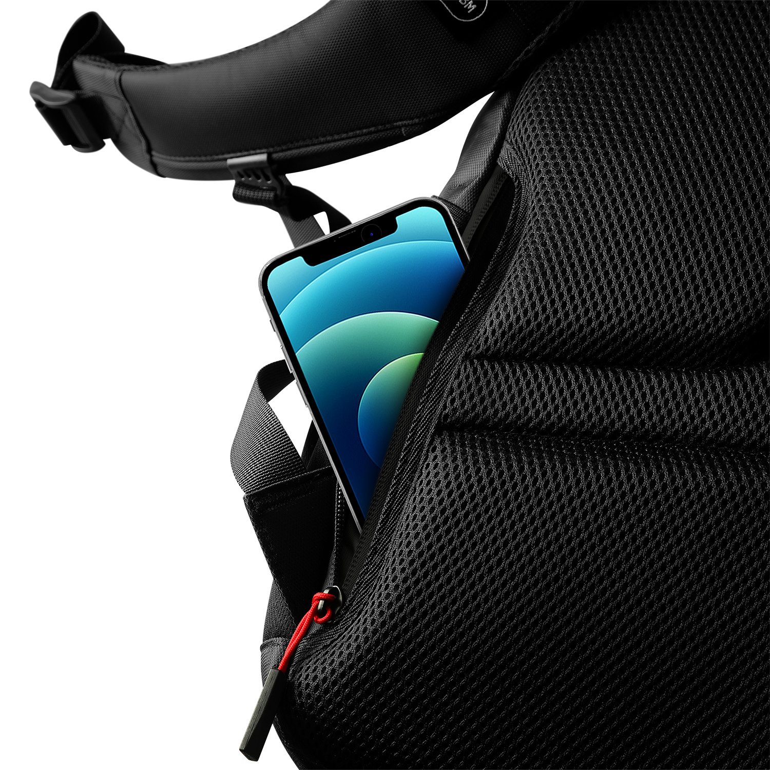 BUBM New Daily Life Oxford Logo Custom Black Nylon Office Computer Laptop School Unisex Bag Backpack For Men With Usb