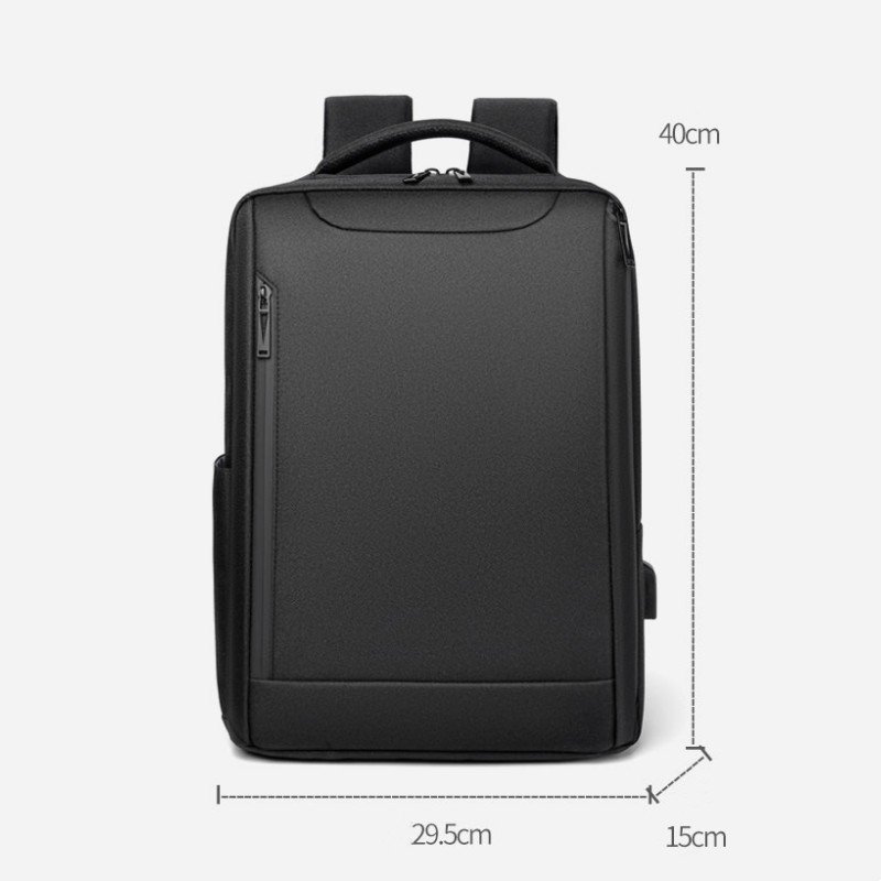 business laptop backpack with usb charging port Men Business Travel Bag Backpack Design Anti-theft Waterproof School Backpacks