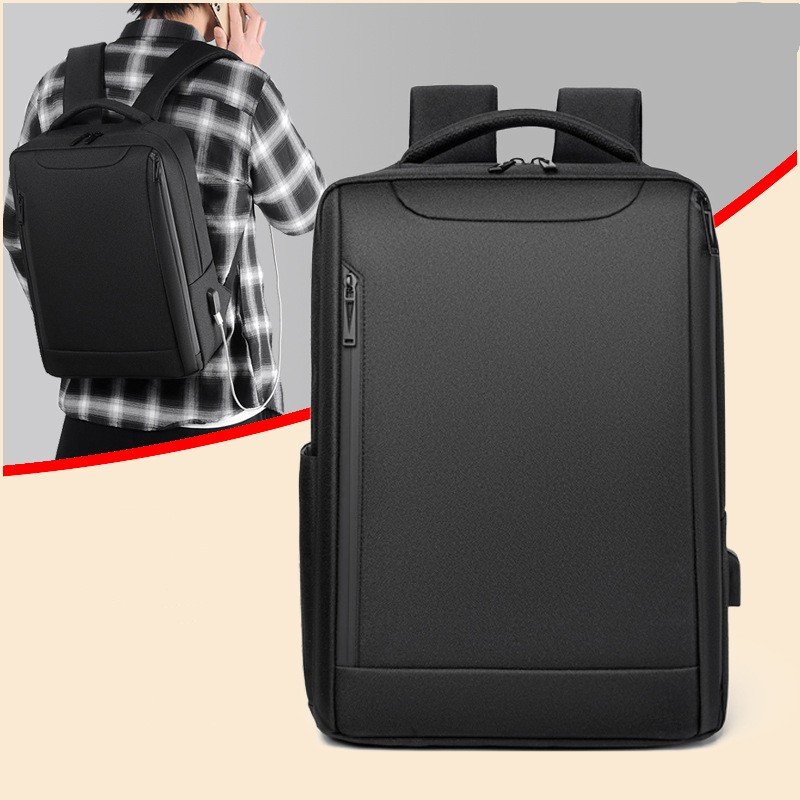 business laptop backpack with usb charging port Men Business Travel Bag Backpack Design Anti-theft Waterproof School Backpacks