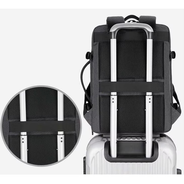 Travel Laptop Backpack Water Resistant Anti-Theft Bag with USB Charging Port and Lock 14/15.6 Inch Computer Business Backpack