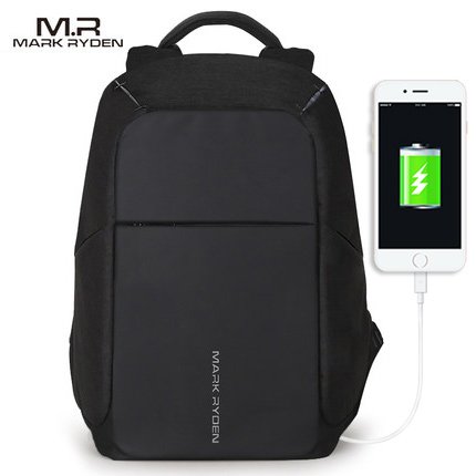 Mark Ryden Anti-Theft Water-Resistant Laptop Backpack With USB Charging Port backpack for men MR5815