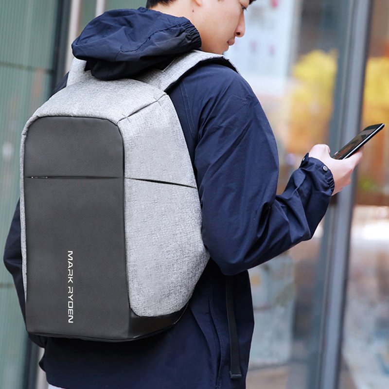 Mark Ryden Anti-Theft Water-Resistant Laptop Backpack With USB Charging Port backpack for men MR5815