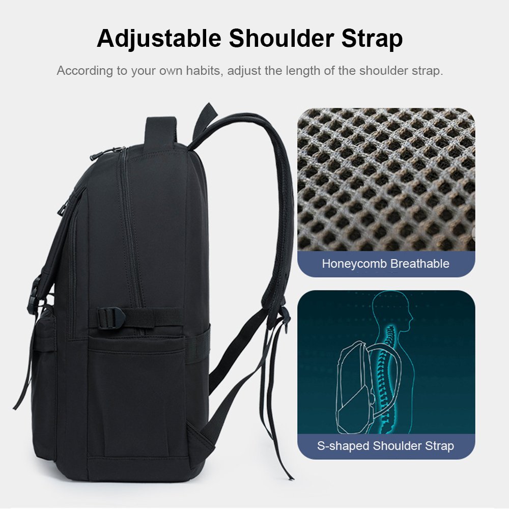 Casual Computer Backpack Waterproof Notebook Wholesale Mens Nylon Laptop Bag Travel Custom School Laptop Backpack