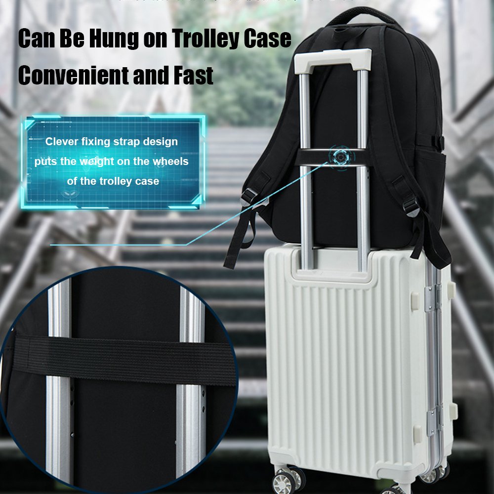 Casual Computer Backpack Waterproof Notebook Wholesale Mens Nylon Laptop Bag Travel Custom School Laptop Backpack
