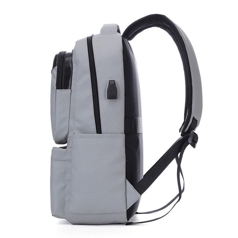 2024 Trendy Teenager School computer Backpack with USB charger Large Business 15.6 Inch Laptop Backpack Bag