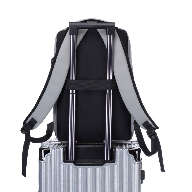 2024 Trendy Teenager School computer Backpack with USB charger Large Business 15.6 Inch Laptop Backpack Bag