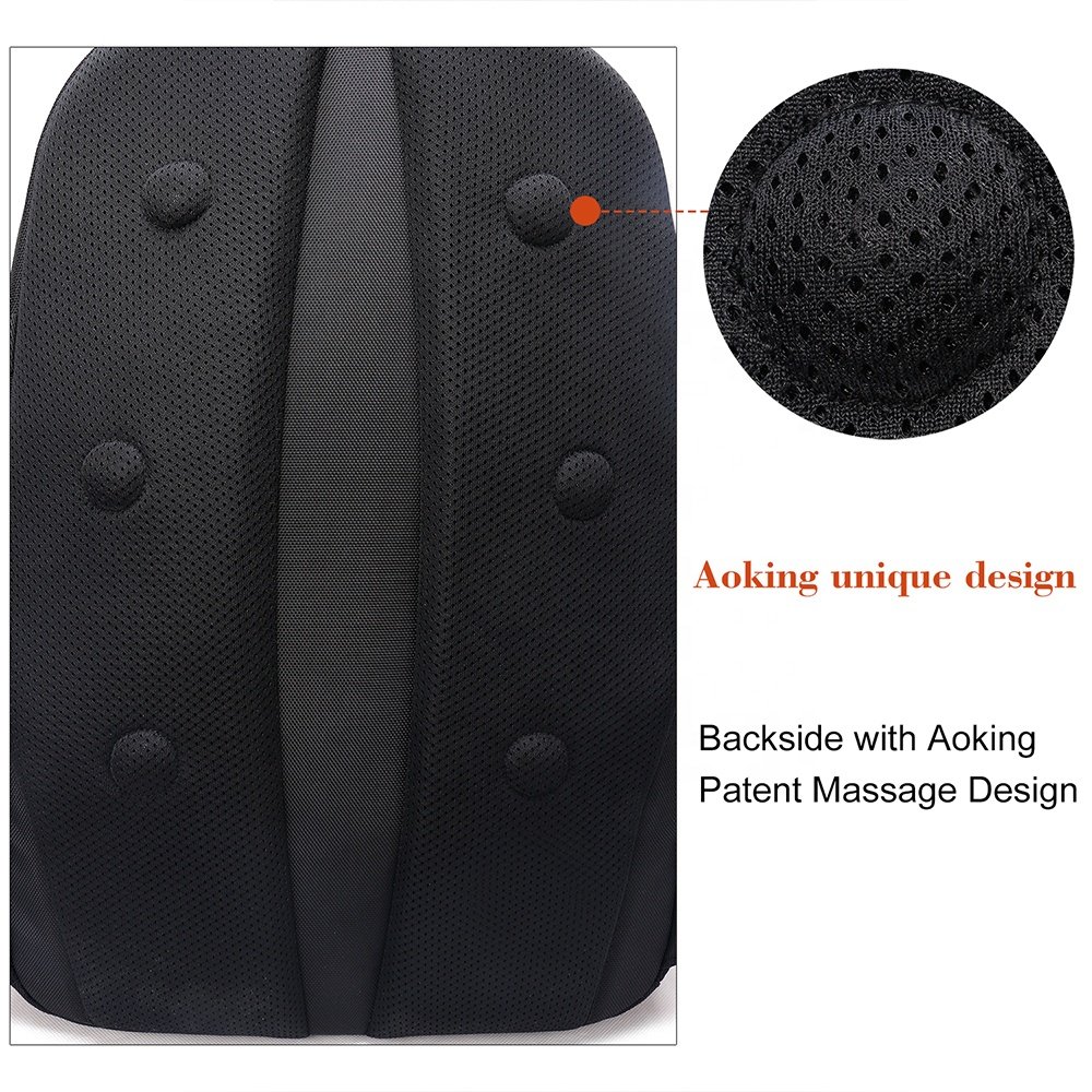 2023 aoking korean style fashion bag polyester student 15.6 computer backpack business brand usb changer men laptop backpack bag